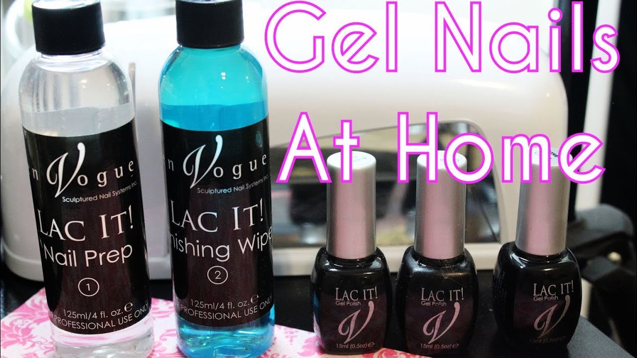 Applying Gel Nails with en Vogue! YouTube