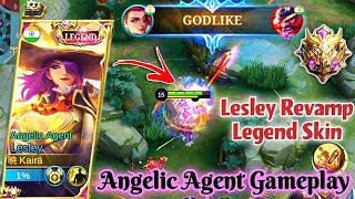LESLEY REVAMP LEGEND SKIN GAMEPLAY!🔥WHAT A COMEBACK: MYTHIC RANK!🤯Kaira Channel