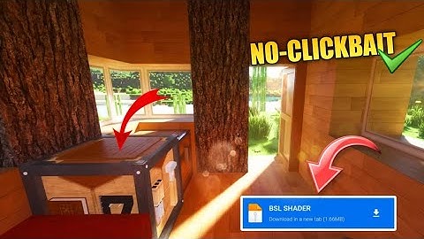 REALISTIC 🥰 BSL Shader For Minecraft Pe 1.19 || Bsl Shader Mcpe 1.19 ( Render Dragon Support )