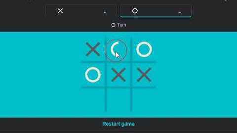play tic tac toe part 1#tictactoe