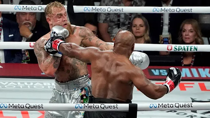 Mike Tyson vs Jake Paul was sad