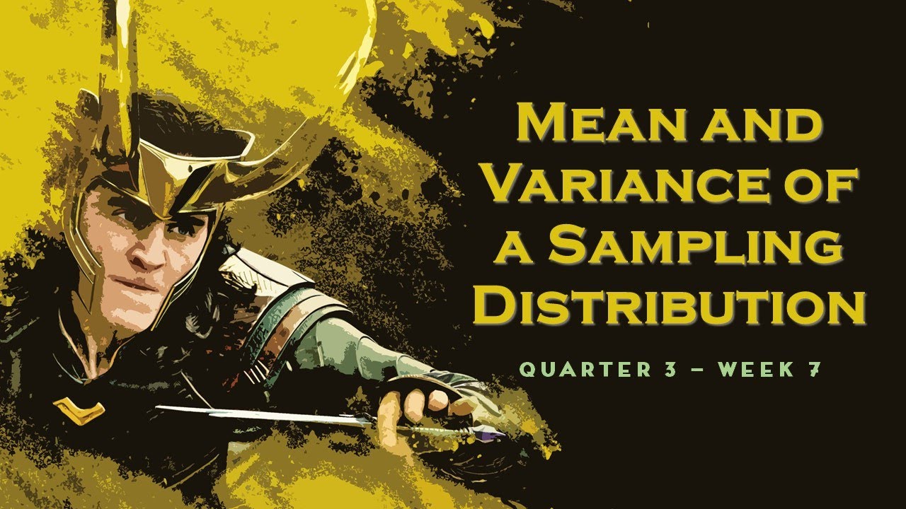 Mean and Variance of Sampling Distribution of Sample Means - YouTube