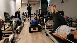 Toning Arms and Abs in Pilates Reformer Soulful Fitness Lane Cove