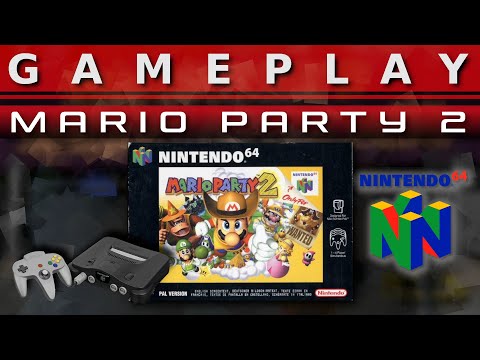 Video Gameplay : Mario Party 2 [Nintendo 64]