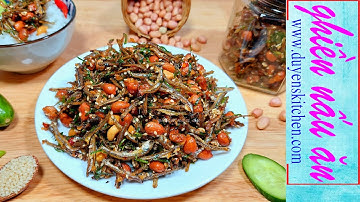 Khô Cá Cơm Sữa Rim Đậu Phộng | Rang Đậu Phộng Khỏe Re Với Nồi Chiên Không Dầu | Ghiền nấu ăn