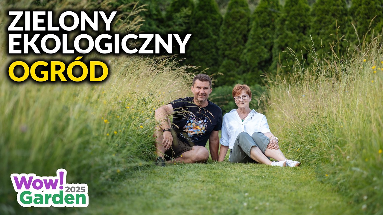 Zielony, ekologiczny ogród z łąkami kwietnymi 🌼 i tarasem jak w Toskanii | Wow!Garden