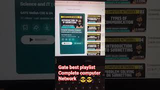 GATE 2026 Computer Networks Best YouTube Playlist | Complete CN Preparation 🔥