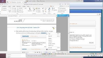Lab 5: Sophos UTM Web Protection