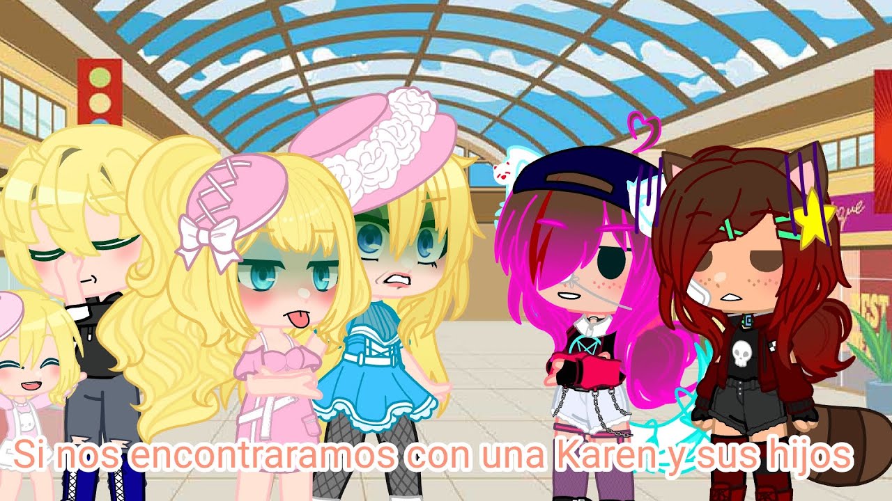 si nos encontraramos con una Karen y sus hijos