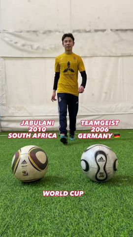 Jabulani vs Teamgeist🎯#footballshorts