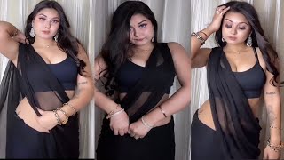 Nimrita Rajput Hot Saree Navel / Saree Fashion / Hot Saree Reels ...