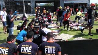 Mass Casualty Incident Urban Scenario Drill '13 in Albay