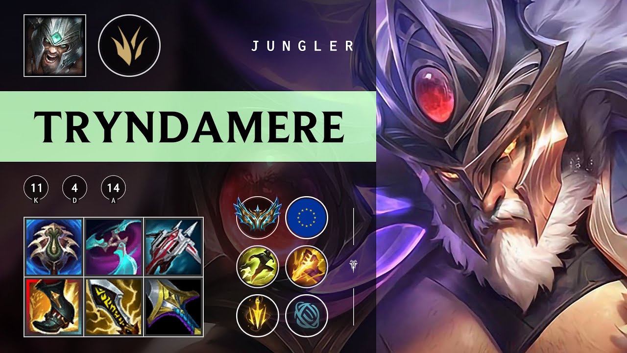 Tryndamere Jungle vs Jarvan IV - EUW Challenger Patch 25.22
