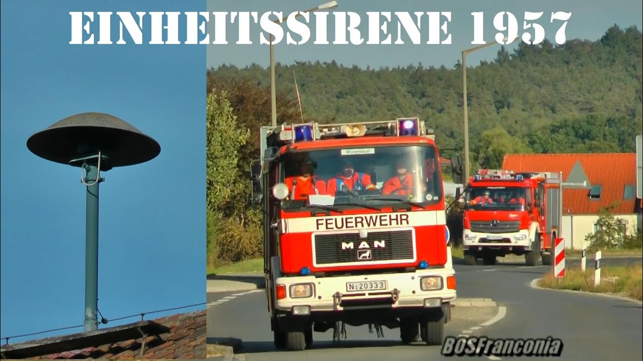 Sirenenalarm E57] Einsatzübung Feuerwehr Worzeldorf 