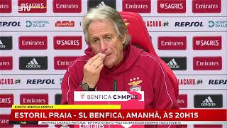 Jorge Jesus: «O Sporting é o principal favorito. Nem tenho dúvidas»