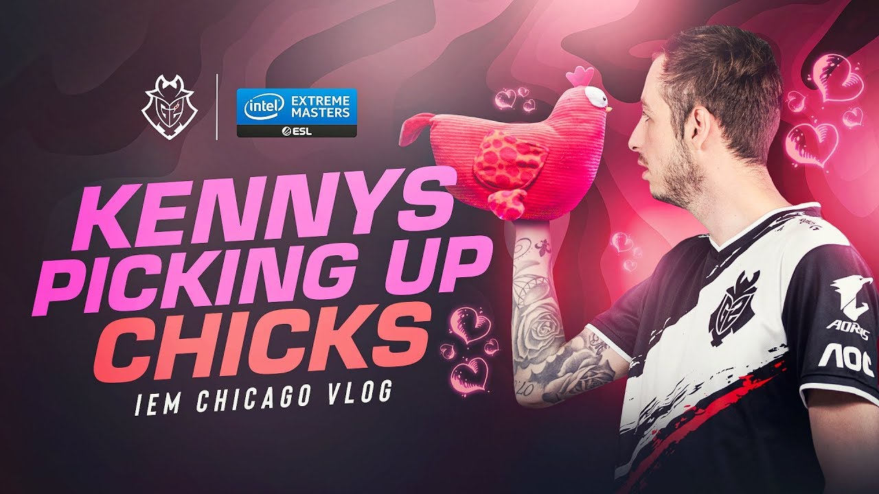 gaming logo kennyS Picking Up Chicks | G2 IEM Chicago Vlog
