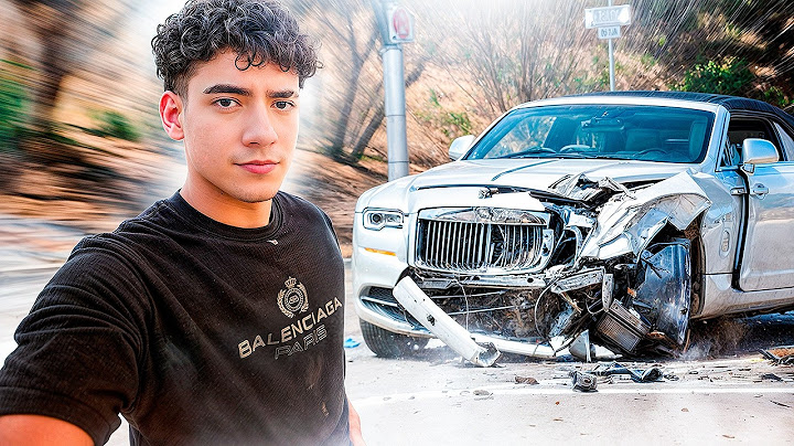 DESTRUI EL AUTO QUE ALQUILE EN DUBAI PARA VER A CRISTIANO RONALDO - TheDonato