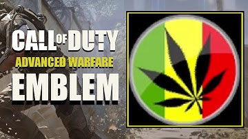 COD AW / Call of Duty Advanced Warfare : Cannabis Leaf Emblem Tutorial