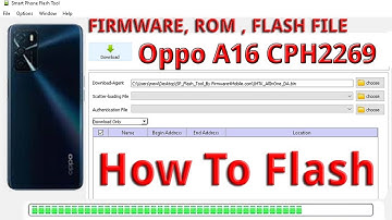 Oppo A16 CPH2269 Full Flash Stock Firmware -  Dead Repair - Da File - Hang on Logo Restart Solved