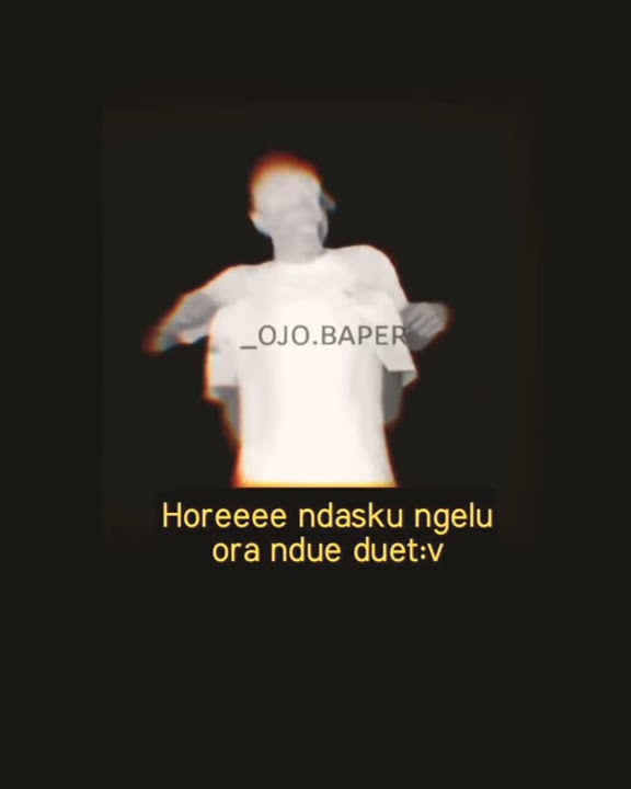 Ndasku ngelu ora nduwe duit