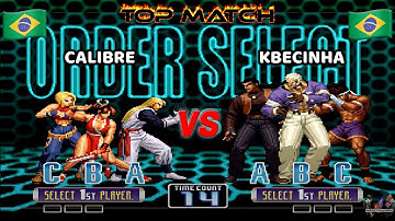 CALIBRE vs KBECINHA FT20 Batalla Épica KOF 2002 Classic Match