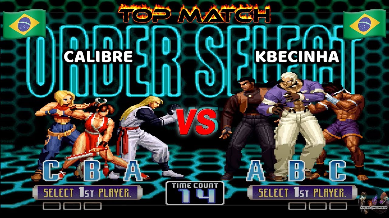 CALIBRE vs KBECINHA FT20 Batalla Épica KOF 2002 Classic Match