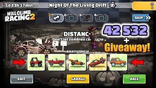 Hill Climb Racing 2 - 42532 points in NIGHT OF THE LIVING DRIFT Team Event
