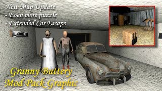 Granny Recaptured - New Map Update (Even More Puzzle & New Car Escape) With Buttery Mod Pack Graphic