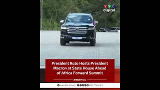 President Ruto receives French President Macron at State House, Nairobi