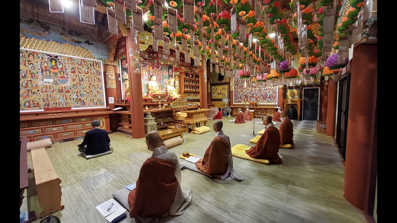 자비선사 초기불교 승가대학원 25학년 2학기 동안거 2026년 2월 18일 수요일 새벽예불