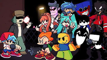 Headache But Different Characters Sing It 🎤 (FNF Everyone Sings Headache)