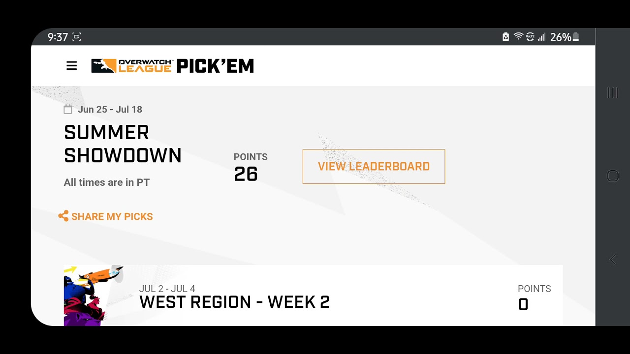 The Heat Rises! Overwatch League Pick Ems Summer Showdown Week 2