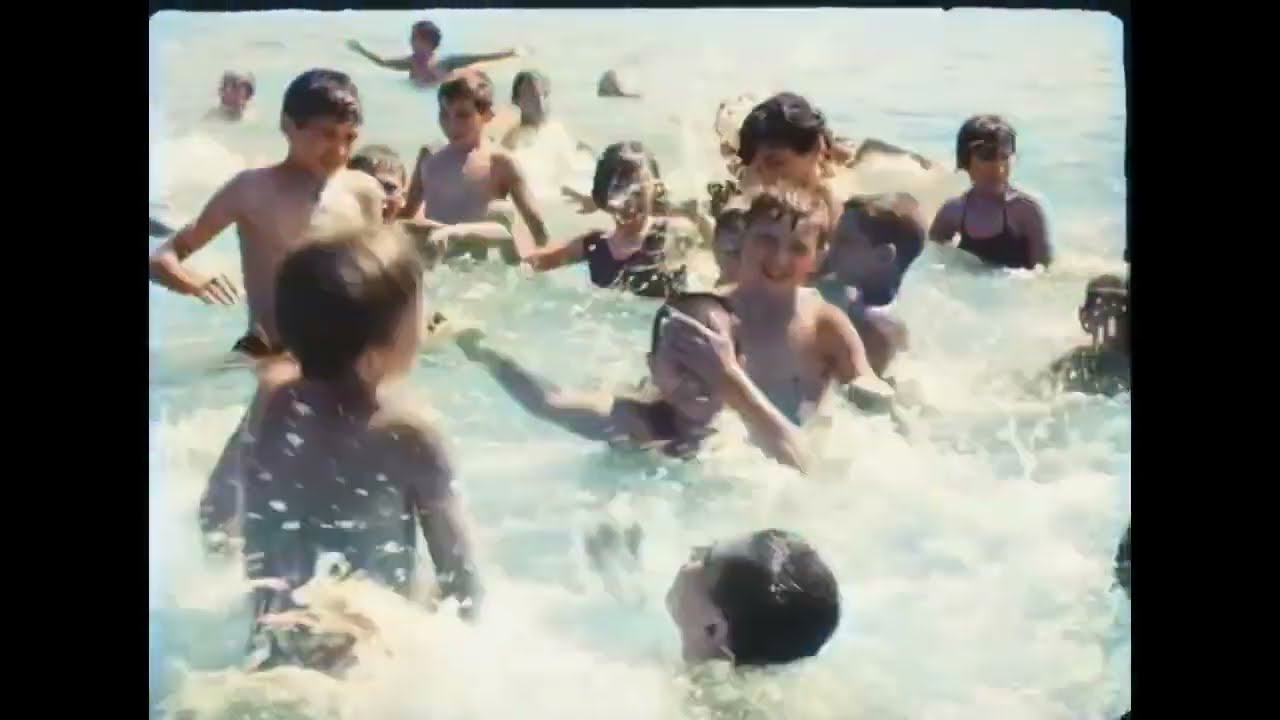 Mangalia-Năvodari și pionierii distracție la mare (color)