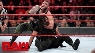 The Shield vs. Baron Corbin \& AOP: Raw, Sept. 24, 2018