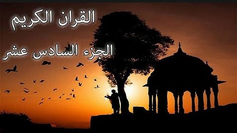 القرآن الكريم الجزء السادس عشر القارئ جميل جدا تريح القلب من الدخل Holy Quran Part 16