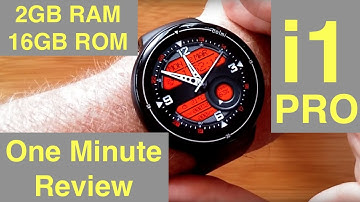 ColMi i1 Pro Android 5.1 2GBRAM/16GBROM Smartwatch (like IQI I4 Pro): One Minute Overview