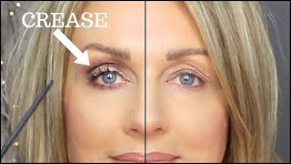 HOODED EYES?  HOW TO FIND YOUR CREASE (UPDATED)