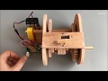 DIY 2 speed gearbox from plywood