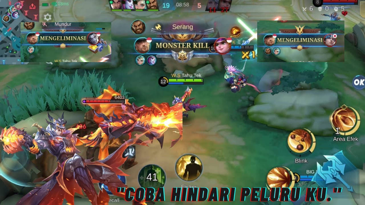 Surend MOBILE LEGENDS!!! CLINT, kalah surend, gak asik... - YouTube