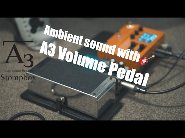 Ambient Sound with A3 Volume Pedal🎸(Feat. HX Stomp) - YouTube