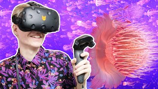EXPLORING THE OCEAN IN VIRTUAL REALITY | TheBlu VR Experience (HTC Vive Gameplay)