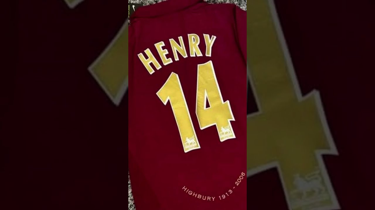Camiseta Henry arsenal