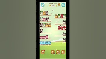 Cat Sort Level 1412 with Puzzle_Daddy