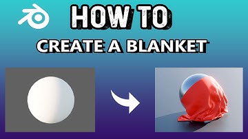 HOW TO CREATE A BLANKET | Blender