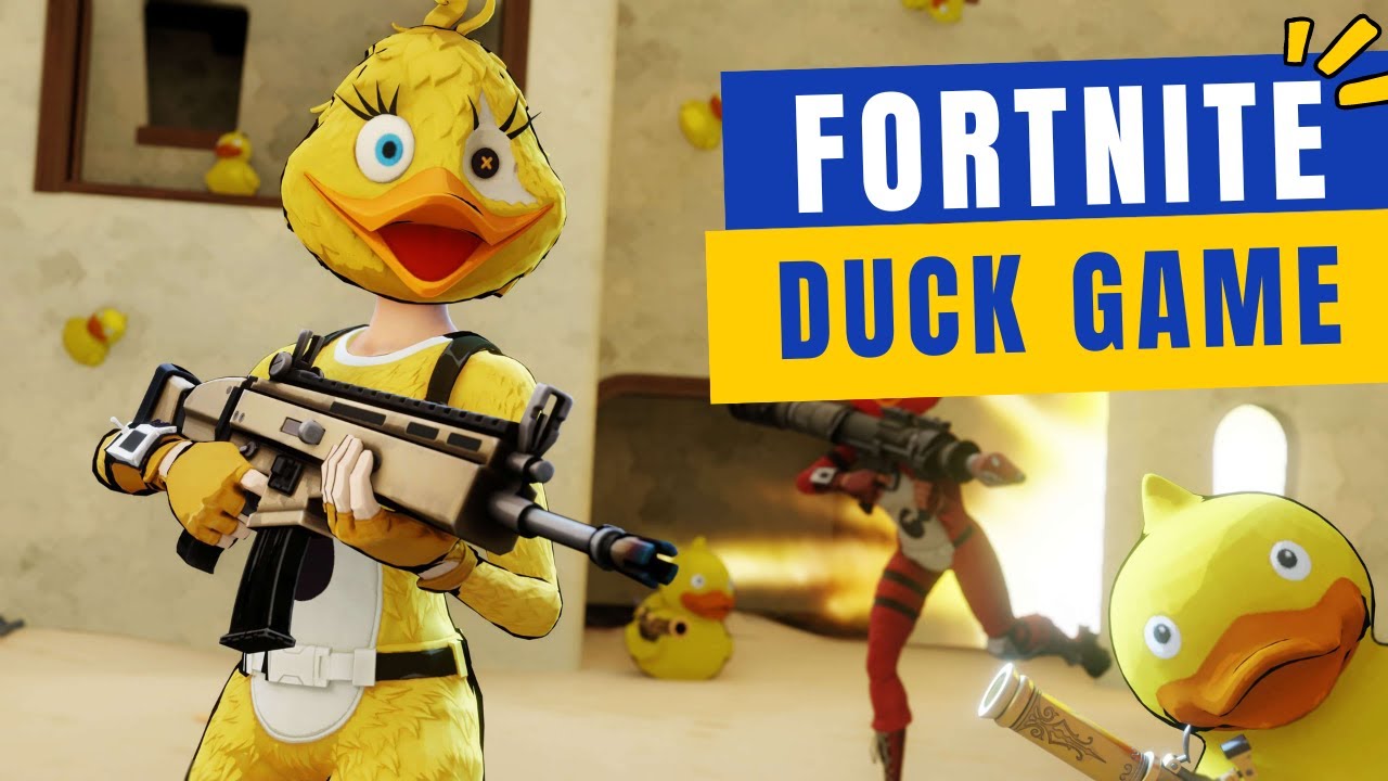 SIx Year Old Plays Fortnite Duck Game
