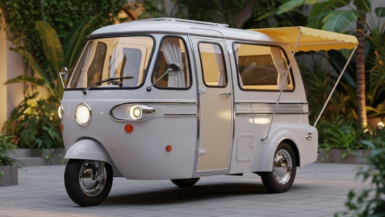 2026 Electric Camper Tricycle – The Future of Tiny RVs!
