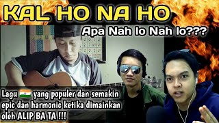 Alip Ba Ta - Kal Ho Na Ho (Sonu Nigam) | Fingerstyle Cover | REACTION