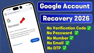 Gmail Account Recover Kaise Kare l How To Recover Gmail Account l Google Account Recovery 2026