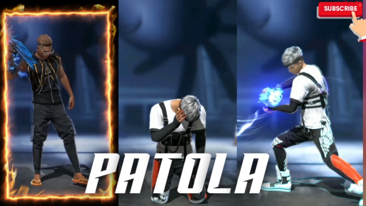 Patola song trending video // Free fire  editting video tutorial 🥵 // Audio without copyright //