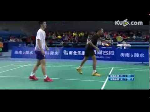 林丹李宗伟联手双打战蔡赟傅海峰 （3/4）- 2014年中国(陵水)国际羽毛球挑战赛
